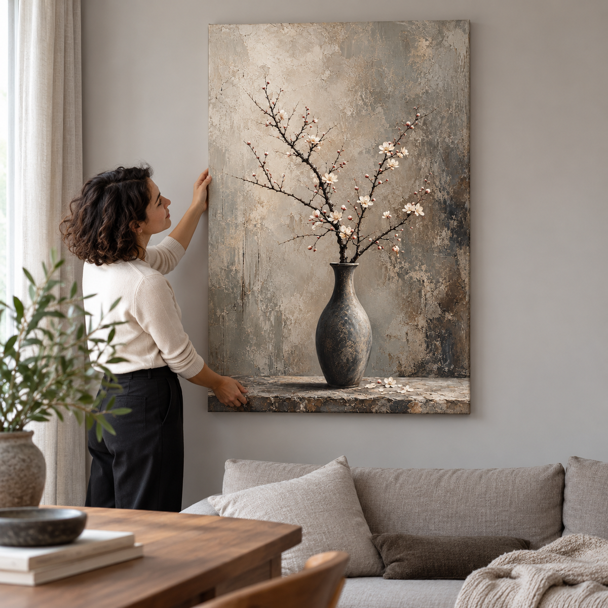How to Style Large Wall Art: A Simple Guide for Every Room