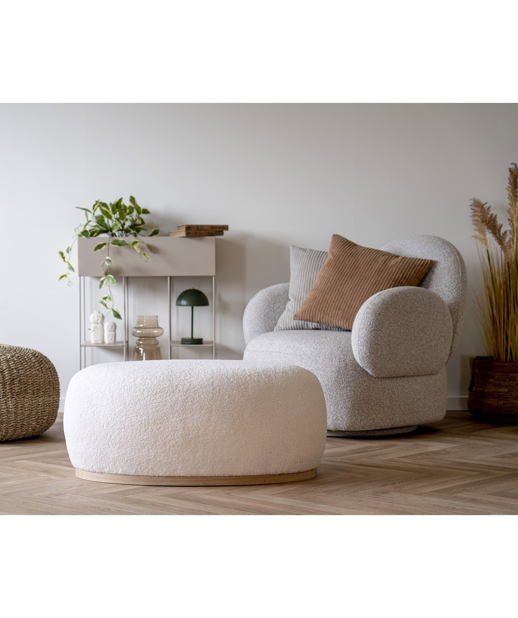 Kobe Cushion - Cushion, sand 45x45 cm