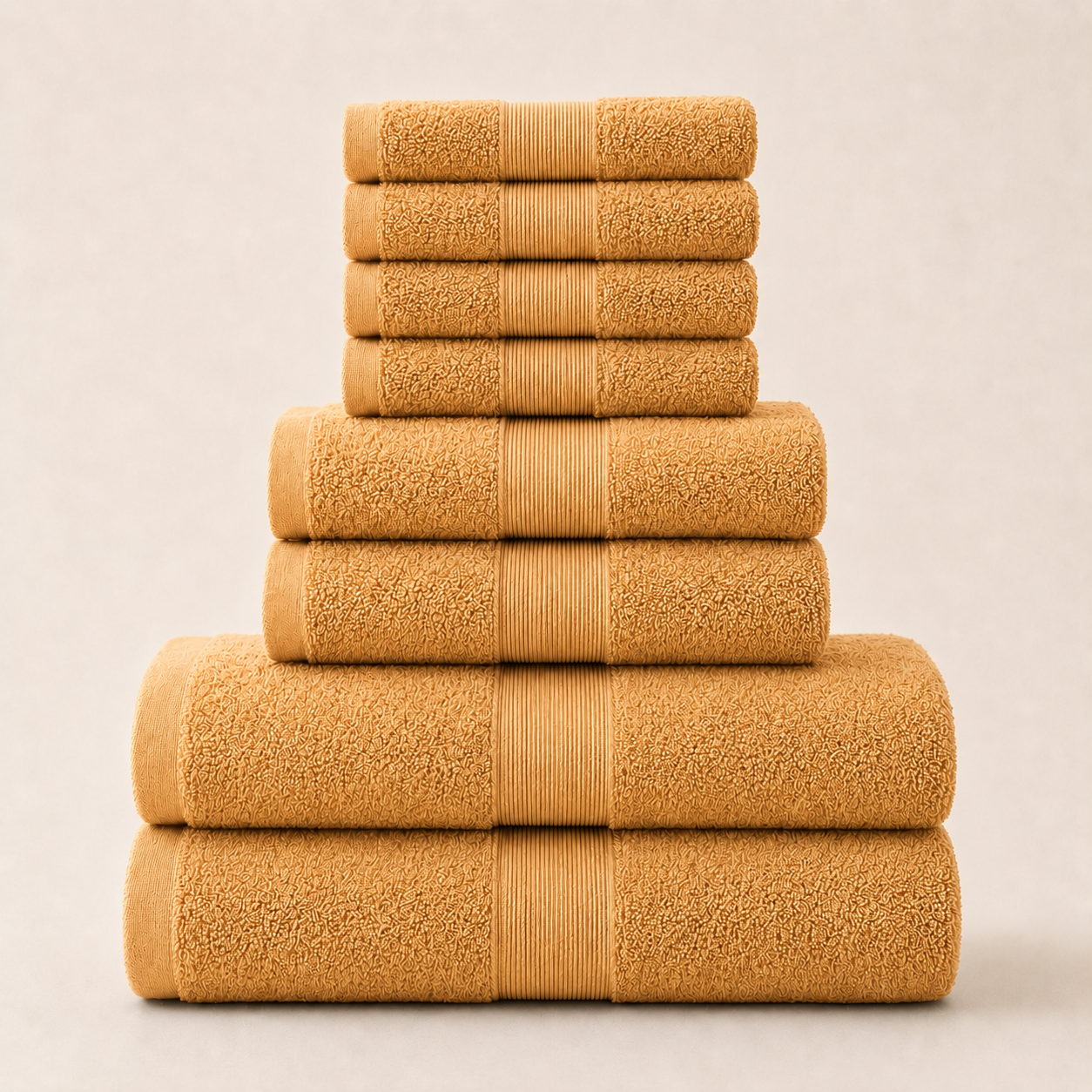 8-piece Hotel Towel Set - 5 colors