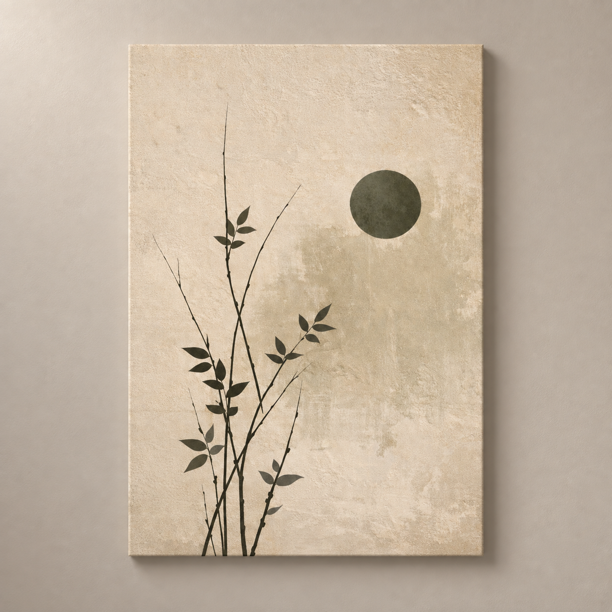Botanical Stillness - Canvas - front-facing standalone canvas