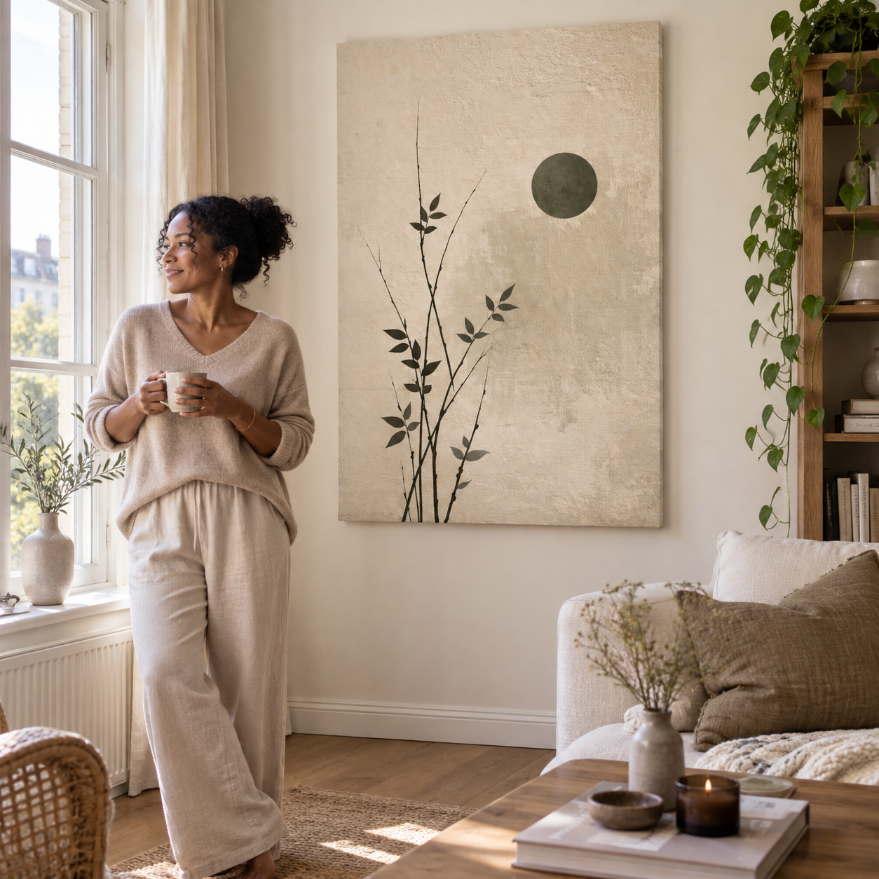 Botanical Stillness - Canvas