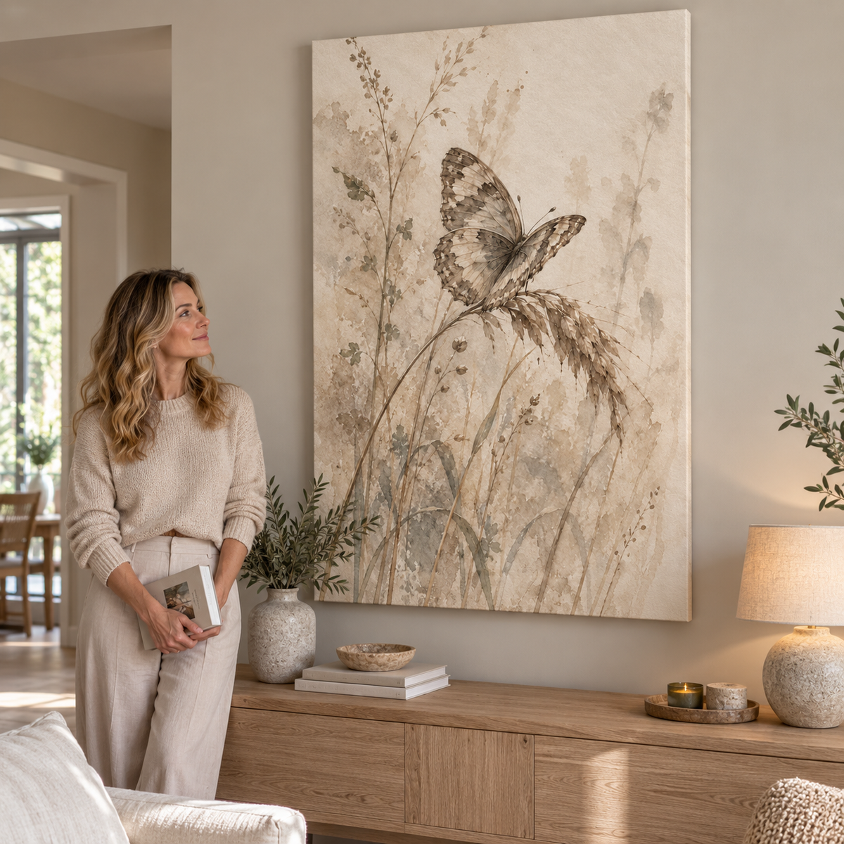 Meadow Wings - Canvas