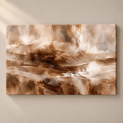Quiet Earth Layers horizontal canvas standalone