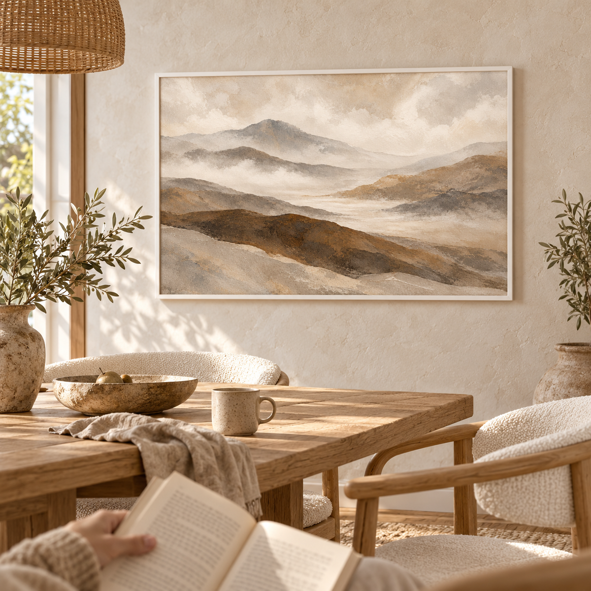 Stillness Beyond the Hills - Poster