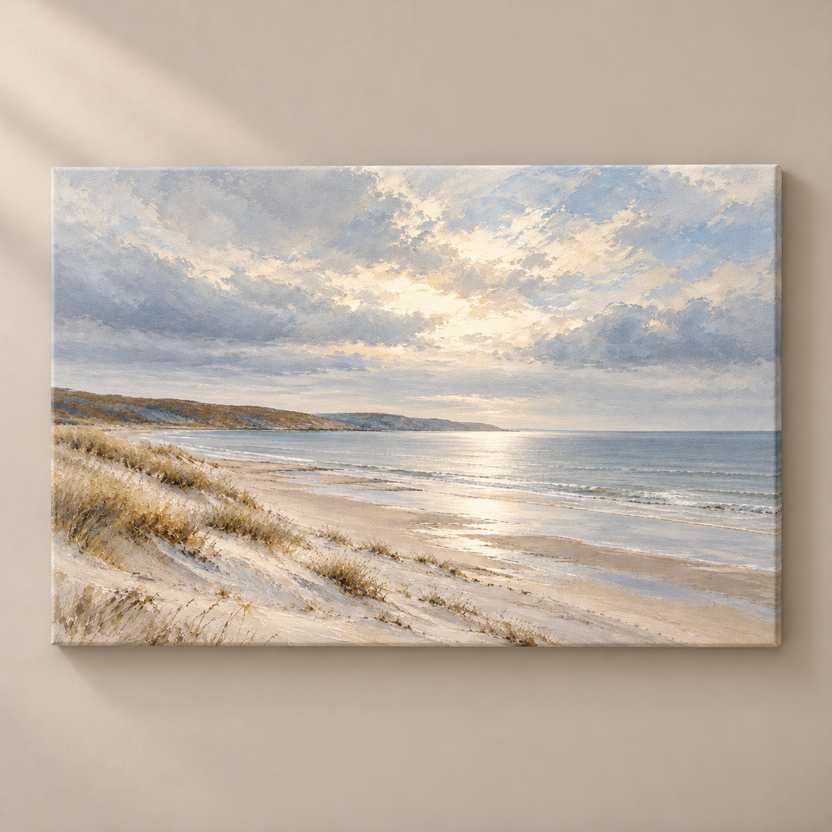 Where the Shore Grows Quiet - Canvas
