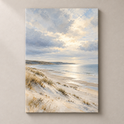 Where the Shore Grows Quiet - canvas standalone mockup