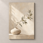 Olive Light on Linen - canvas standalone mockup