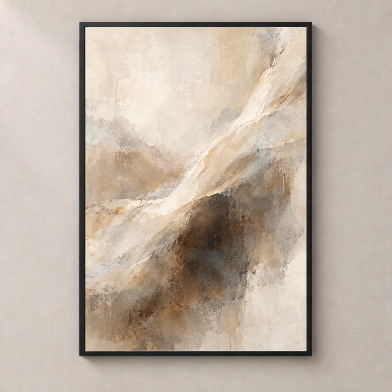 The Space Between - poster standalone mockup