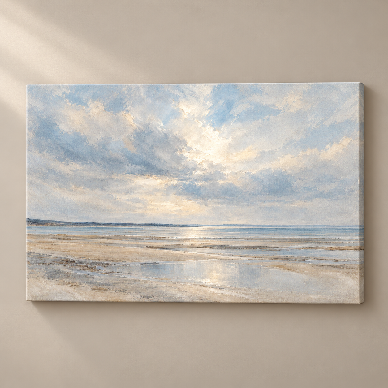 A Tide of Quiet horizontal canvas standalone