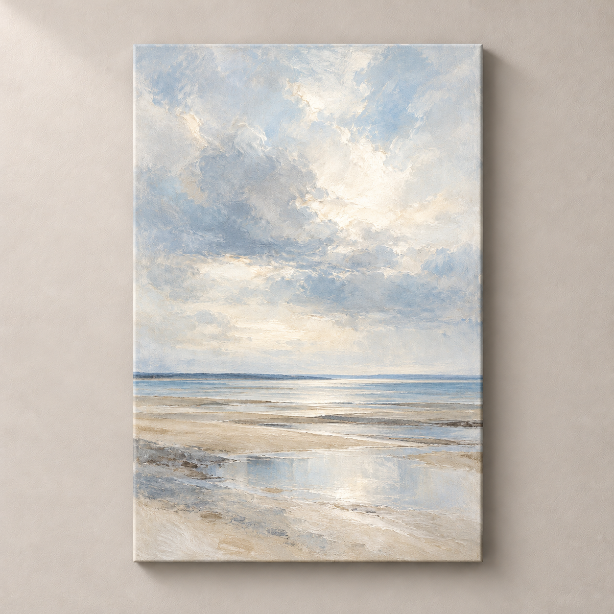 A Tide of Quiet - frameless canvas front view