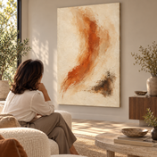 Ochre in Still Motion - canvas UGC