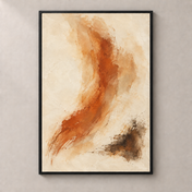 FNR-ART-0012 - thin framed poster front view