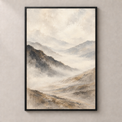 FNR-ART-0013 - thin framed poster front view