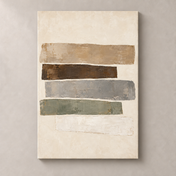 Intervals in Stone - frameless canvas front view