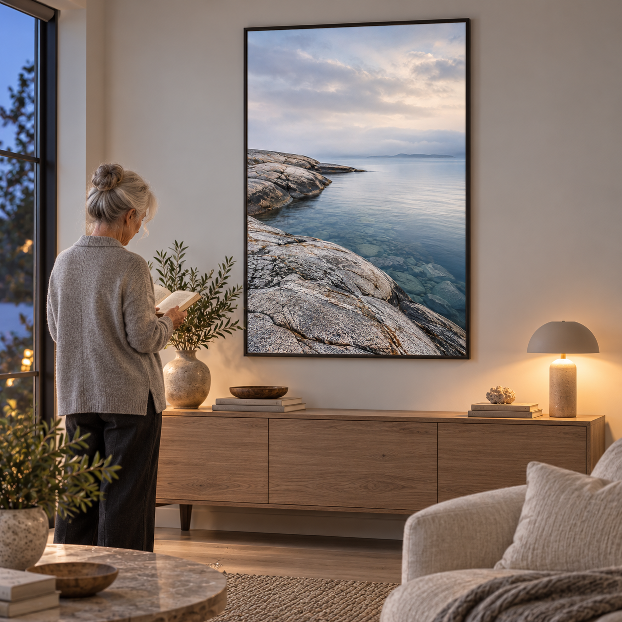 At the Edge of the Tide - poster UGC