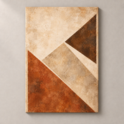 Clay in Counterpoint - frameless canvas front view