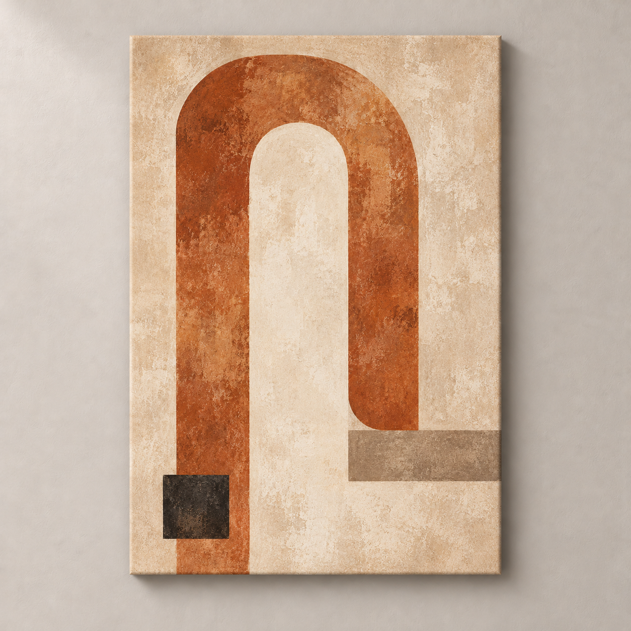 The Open Portal - frameless canvas front view