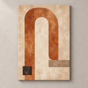 The Open Portal - frameless canvas front view