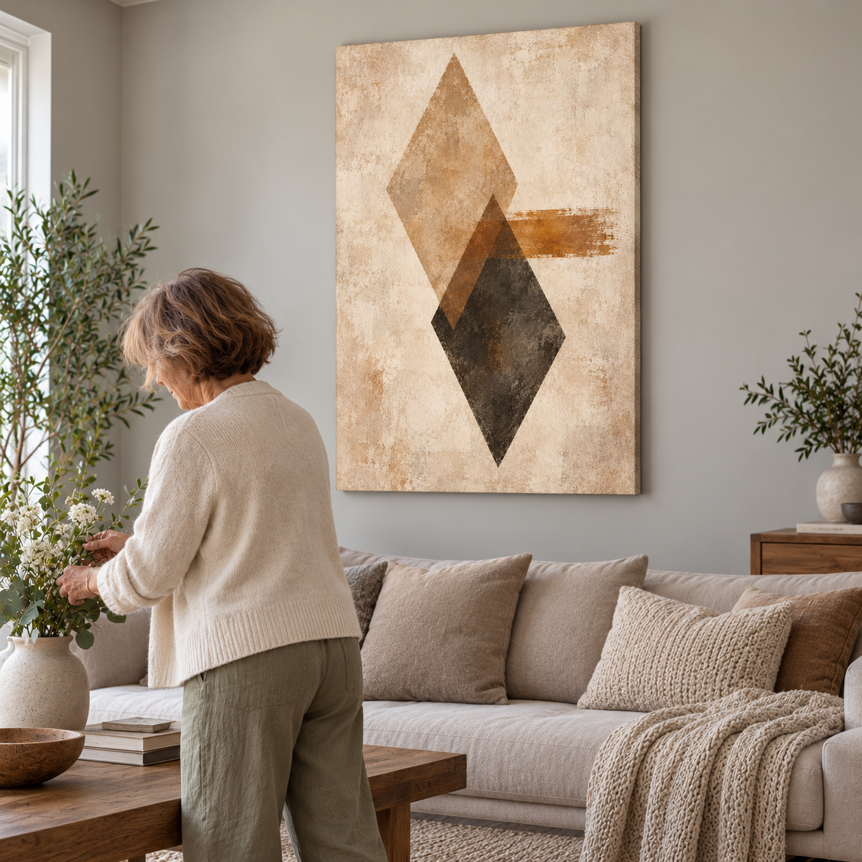 Diamond Stillness - canvas UGC