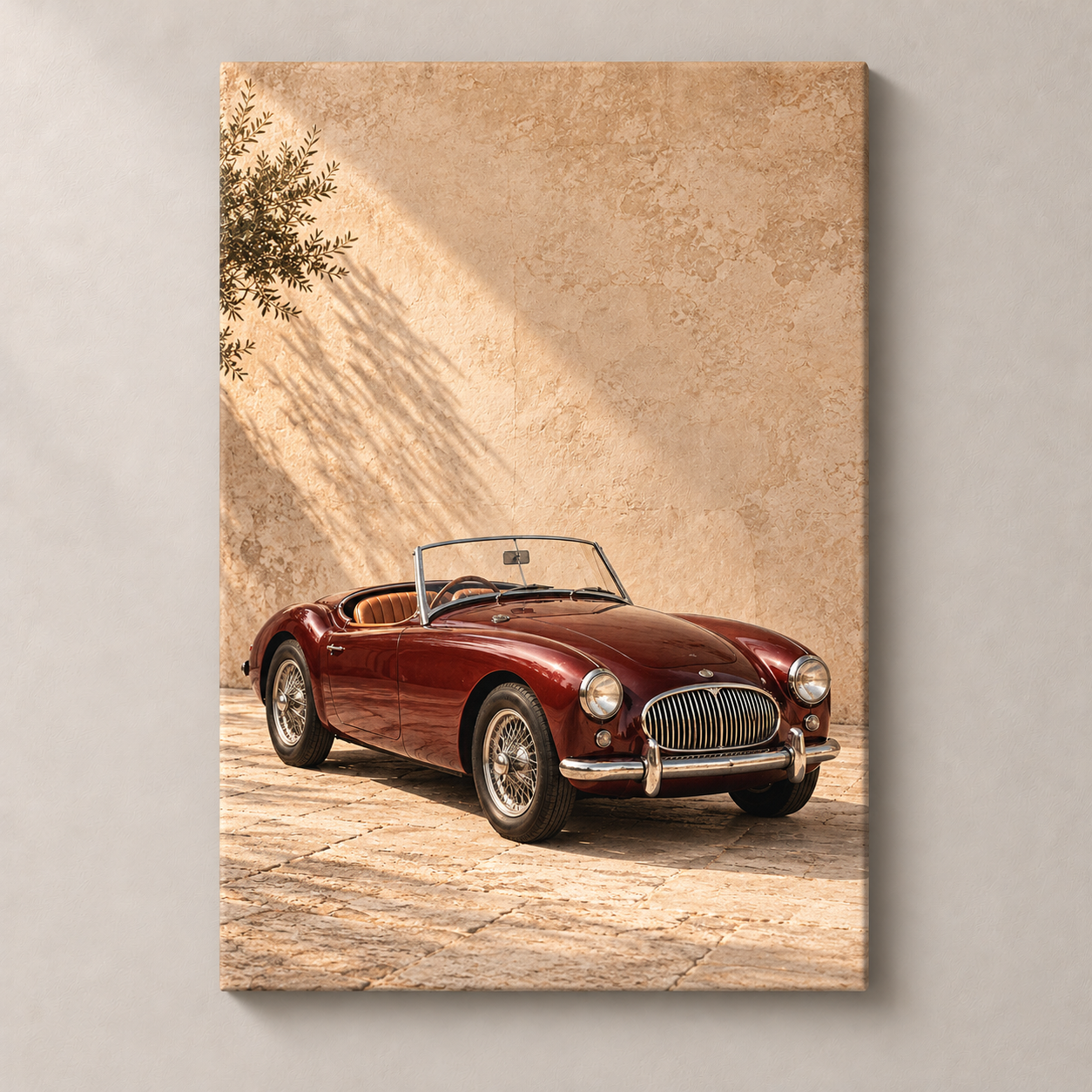 The Sunday Roadster - canvas standalone mockup