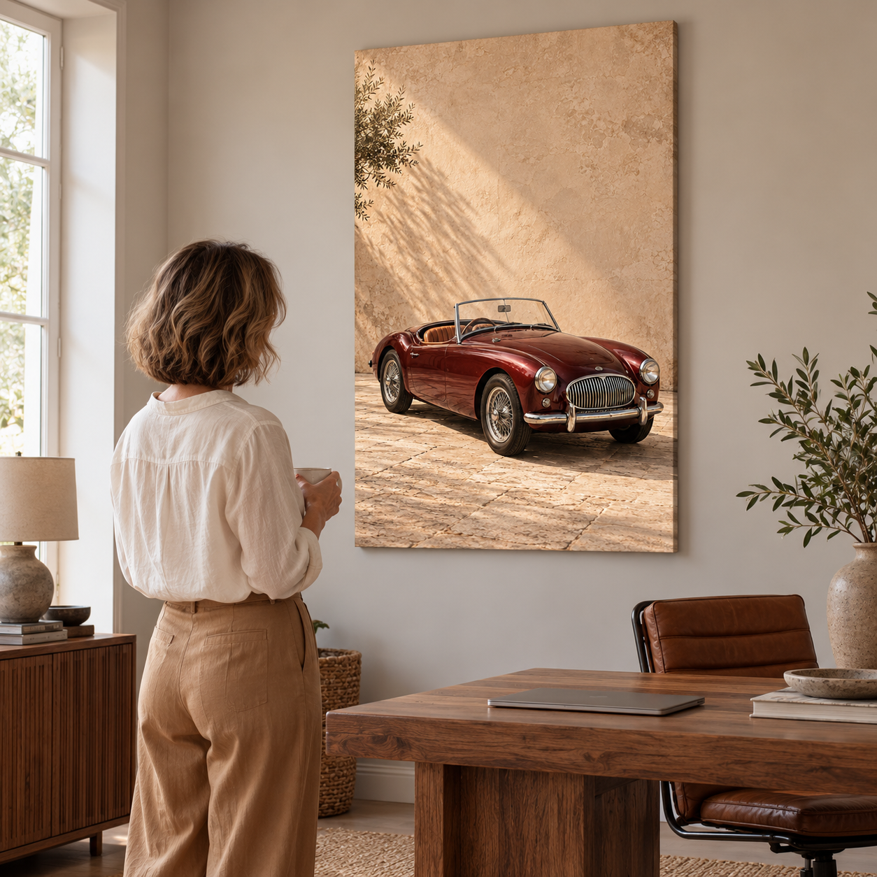 The Sunday Roadster - canvas UGC
