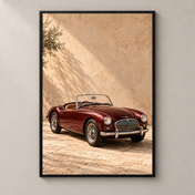 The Sunday Roadster - poster standalone mockup