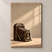 Before the Shutter - frameless canvas front view
