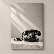A Call Remembered - frameless canvas front view