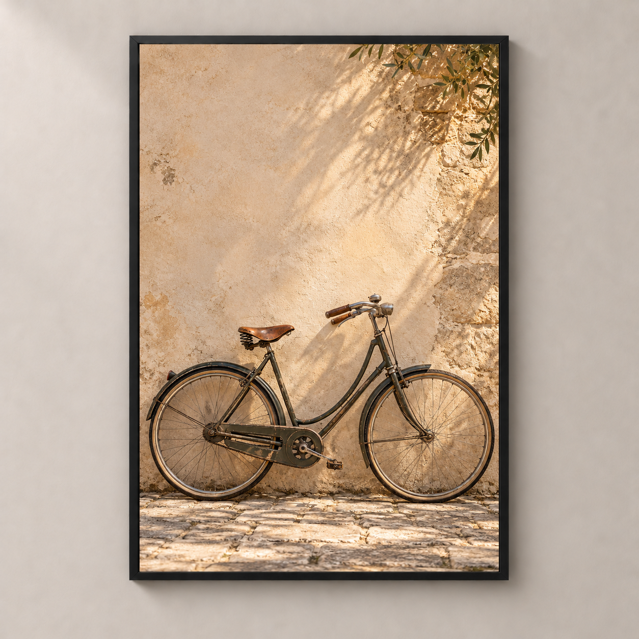 The Long Way Home - thin framed poster front view