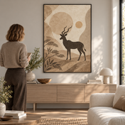 Kudu in the Evening Hush - poster ugc mockup