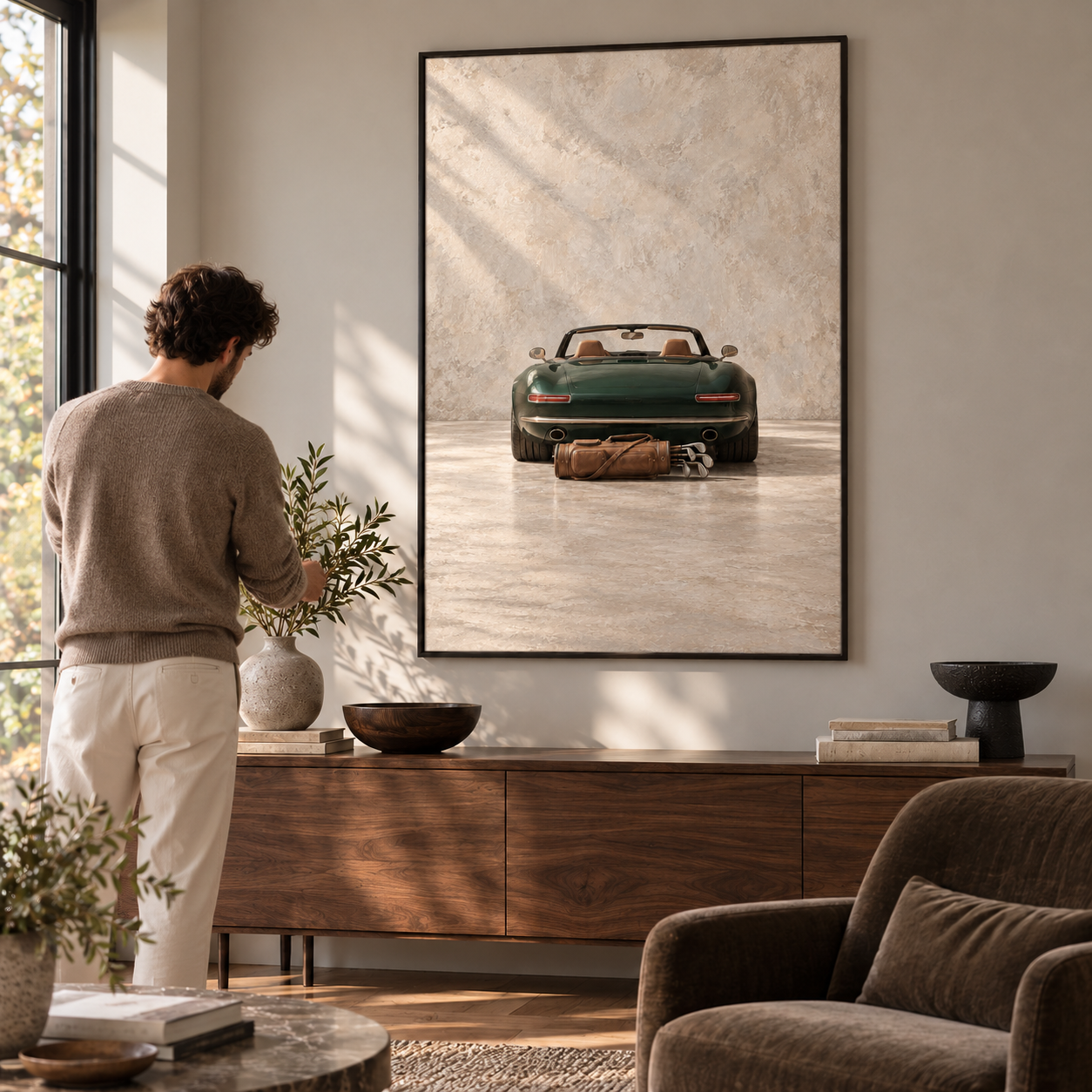 The Vintage Golf Edit - Poster lifestyle