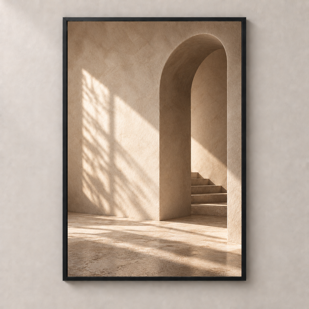 Rustic Nordic Zen Nº 4 - Póster