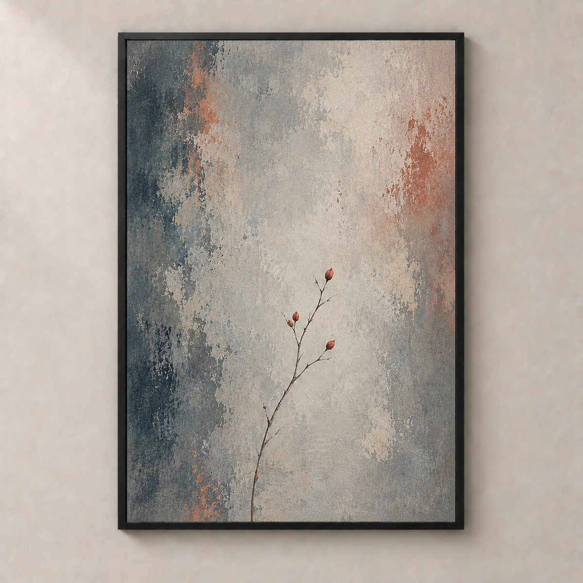 Vaso Azul Quietude N.º 2 - Poster