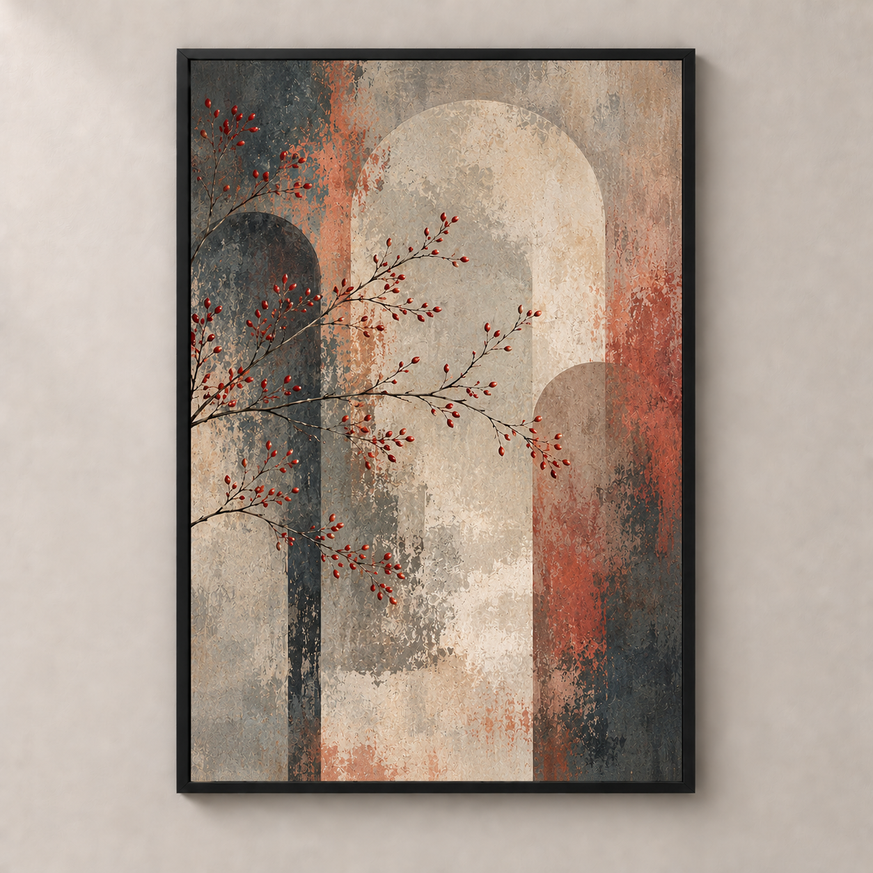 Blue Vase Stillness No.3 - Poster standalone