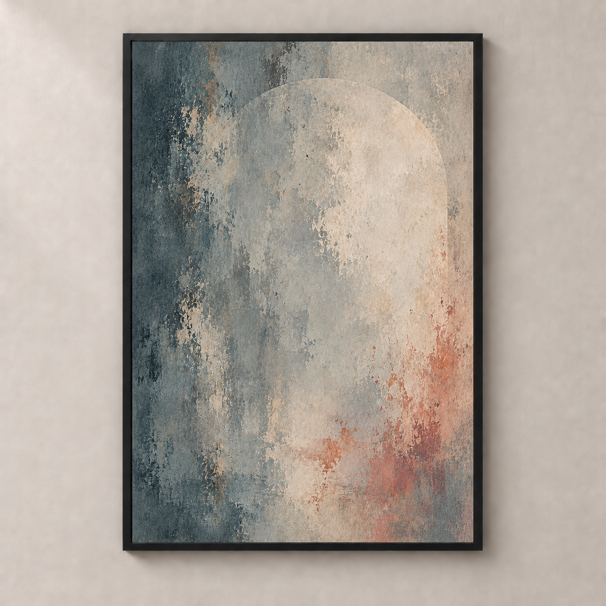 Vaso Azul Stillness N.º 4 - Póster