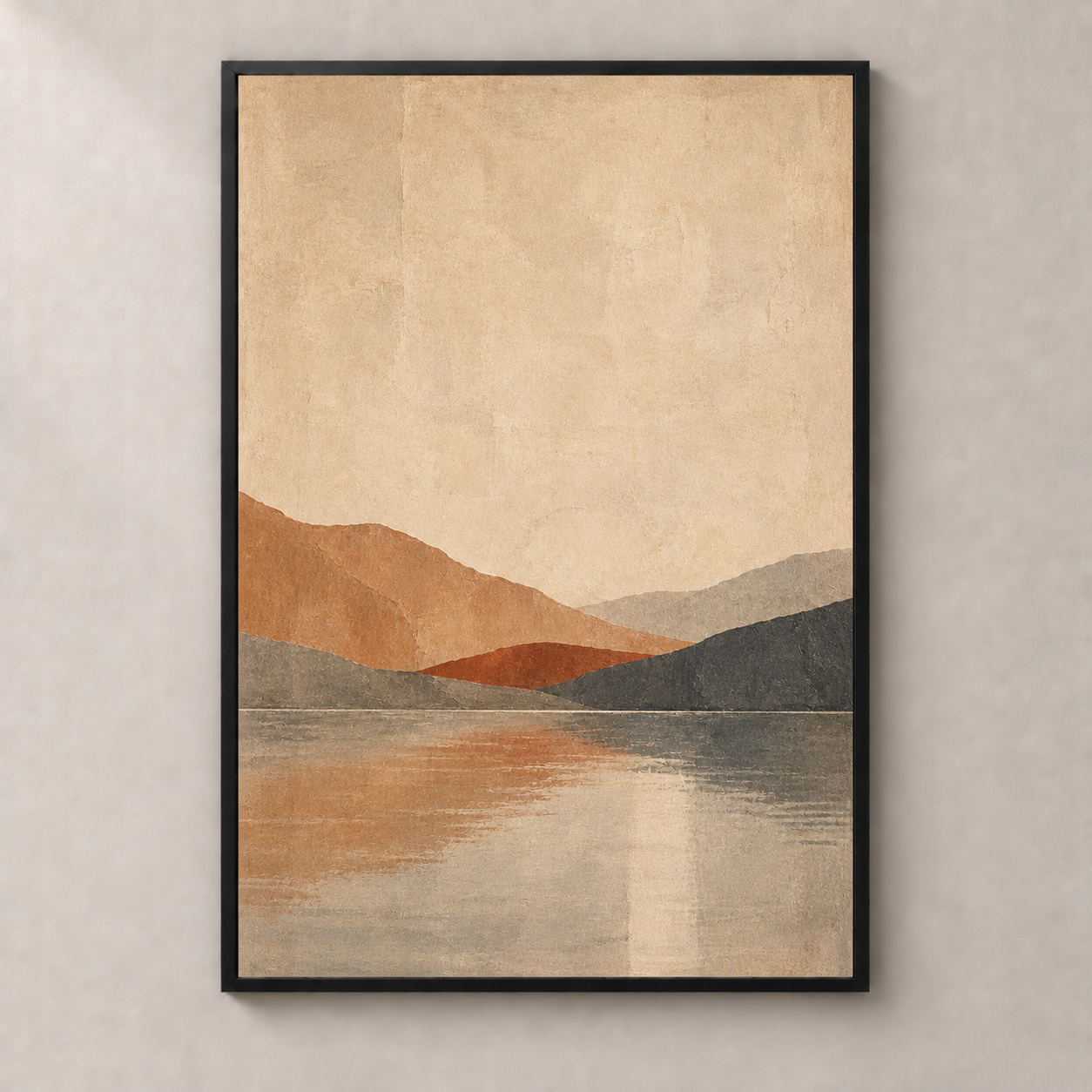 Quiet Reflection No.4 - Poster standalone