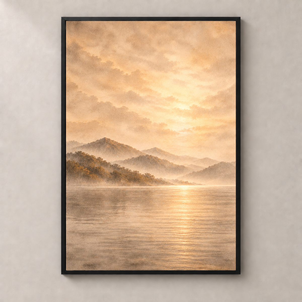 Sunlit Blossom Landscape No.2 - Poster