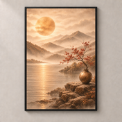 Sunlit Blossom Landscape No.3 - Poster standalone
