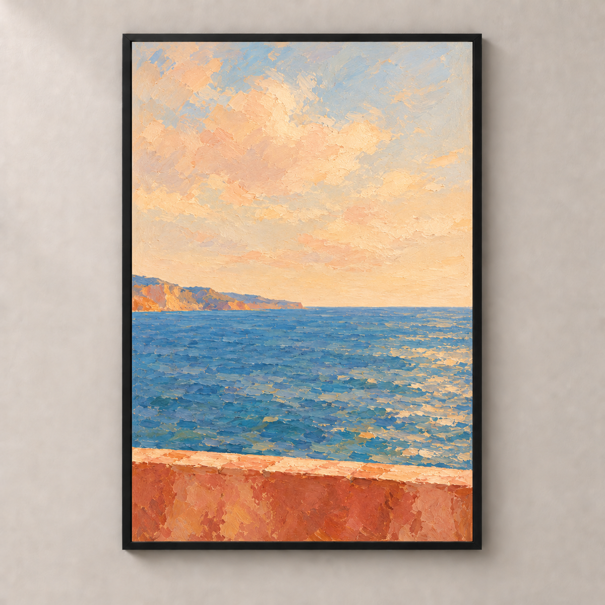 Warm Coastal Passage No.2 - Poster