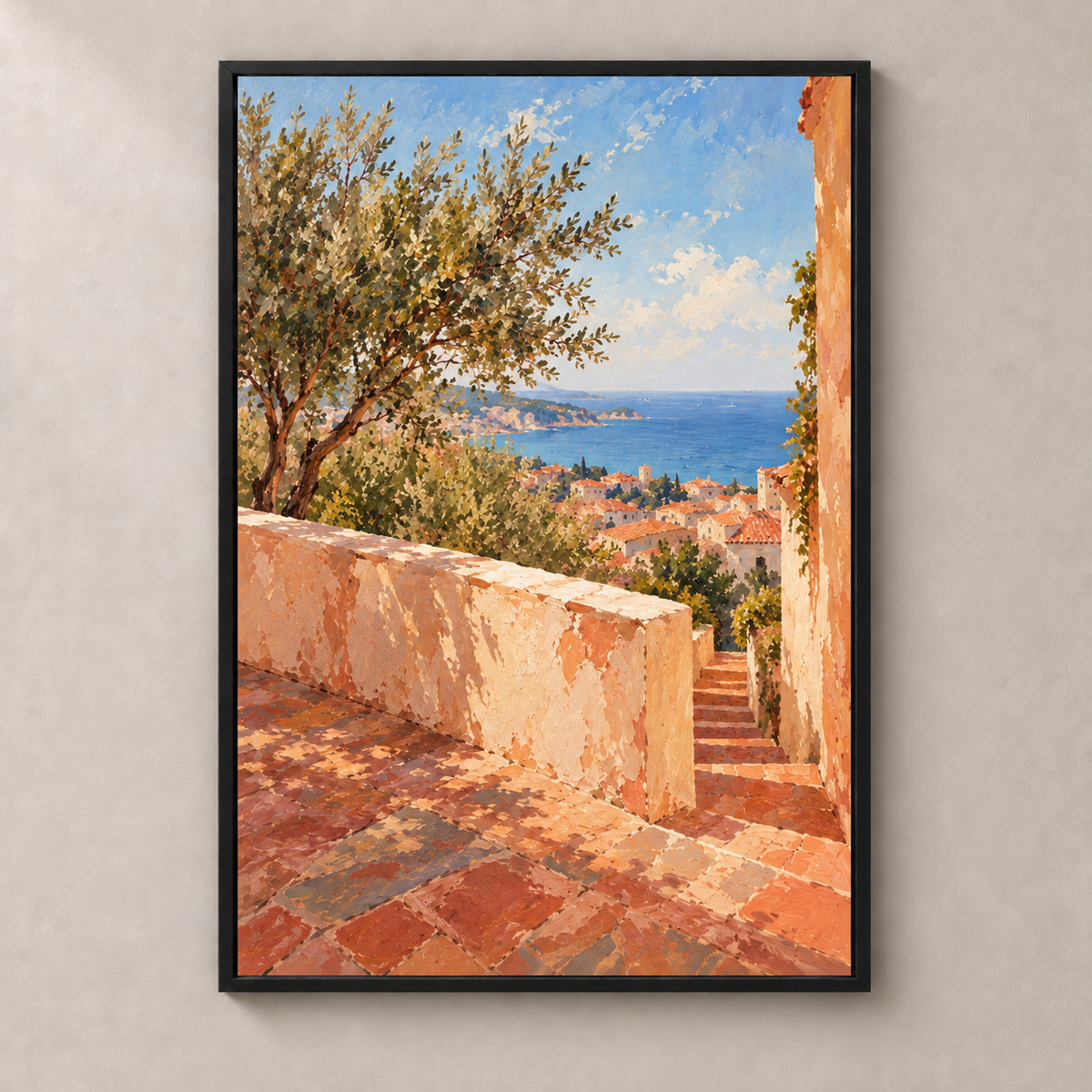 Warm Coastal Passage No.3 - Poster