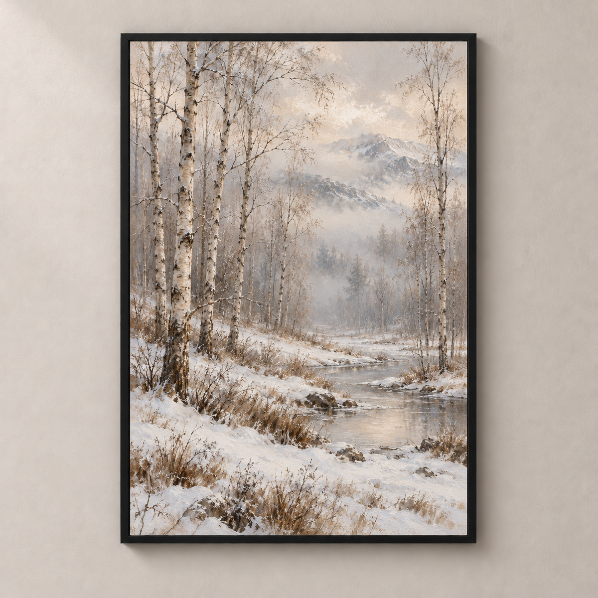 Where winter holds still No.2 - Póster