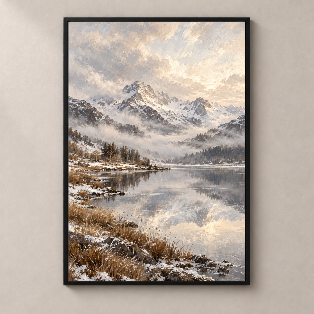 Where winter holds still No.3 - Poster standalone