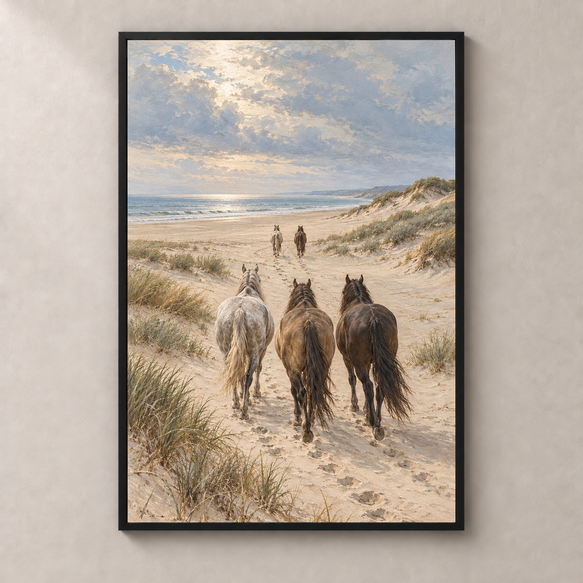 Where the Dunes Whisper - Poster