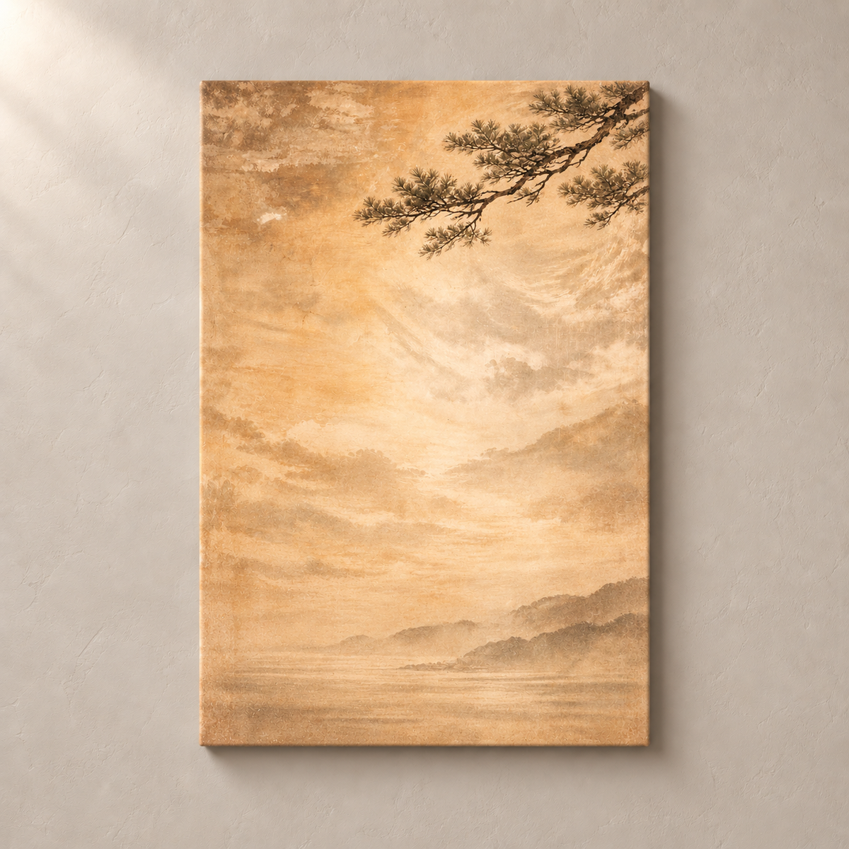 Moonlit Pine No.2 - Canvas