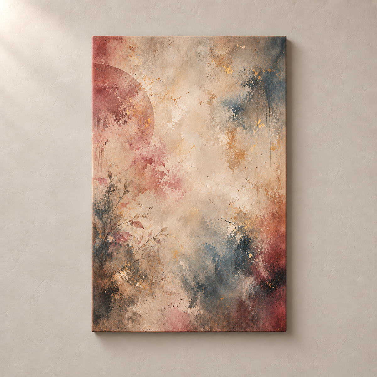 Faded Floral Dream No.4 - Canvas