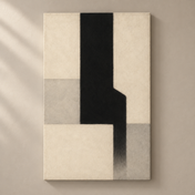 Monochrome Tension - Canvas