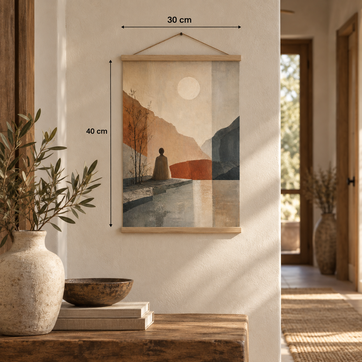 Quiet Reflection - Hanging Art