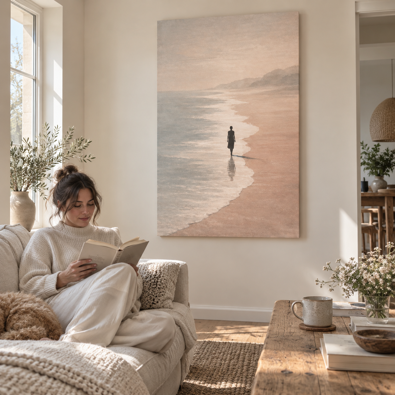 Sunset Solitude - Canvas