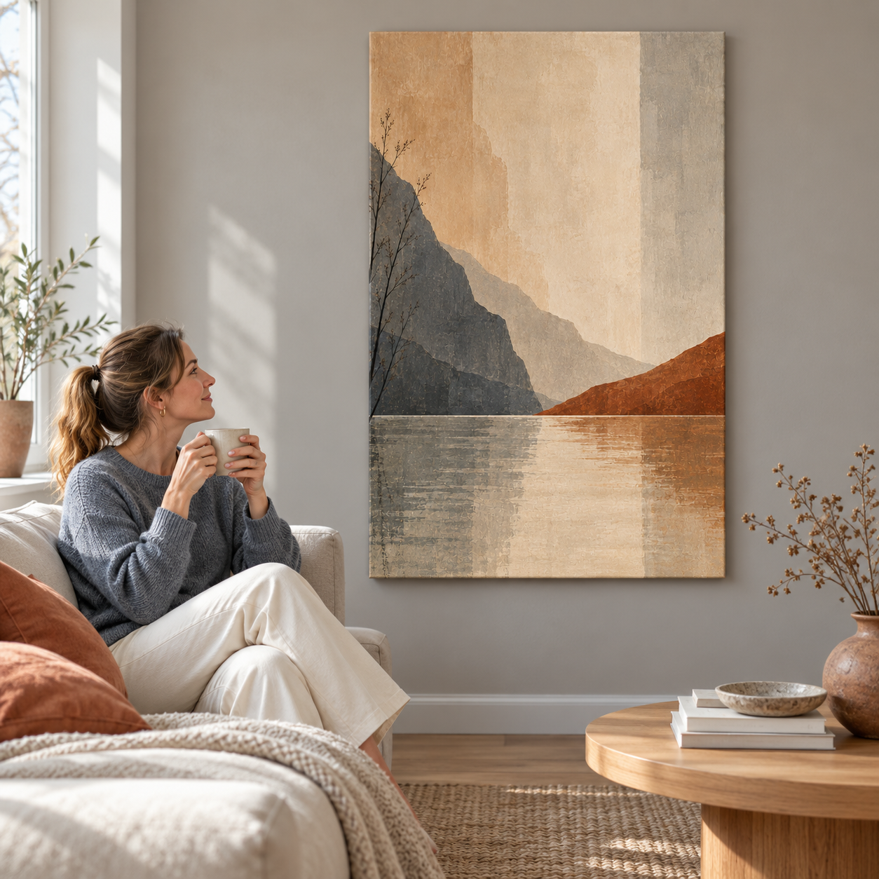 Quiet Reflection No.2 - Canvas