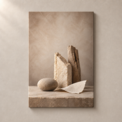 Rustic Nordic Zen N.º 2 - Tela